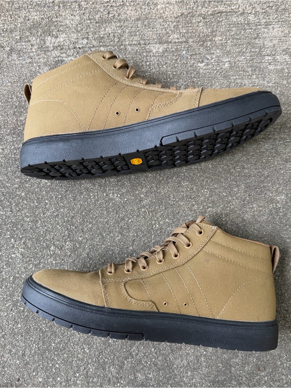 5.11 Tactical Foley Mid Top Shoes Men’s Size 12 Dark Coyote Everyday Outdooor - Picture 3 of 10